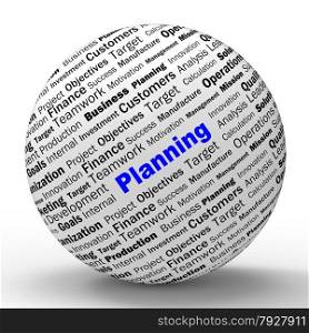 Planning Sphere Definition Meaning Mission Planning Aspiration Or Objective