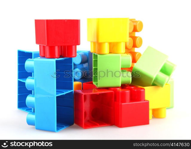 Plastic building blocks