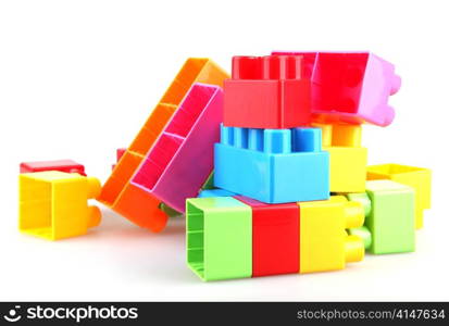 Plastic building blocks