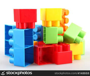 Plastic building blocks