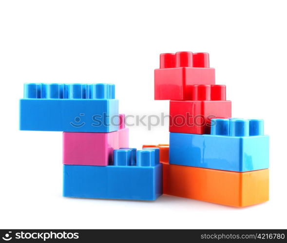 Plastic building blocks