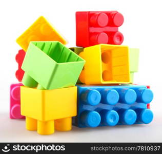 Plastic building blocks