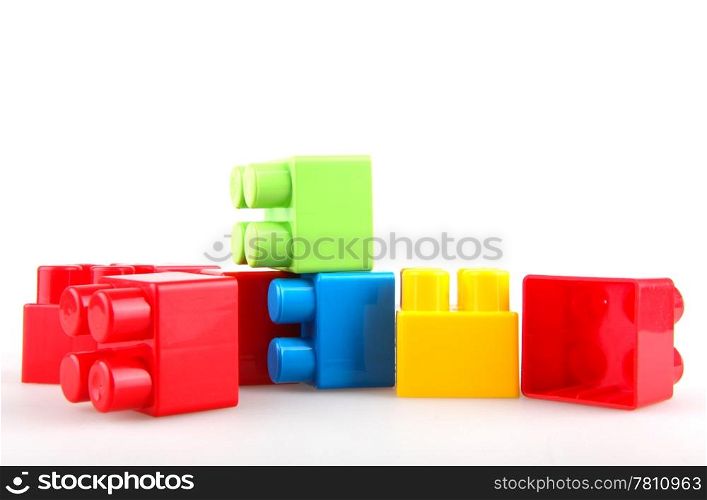 Plastic building blocks