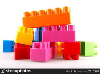 Plastic building blocks