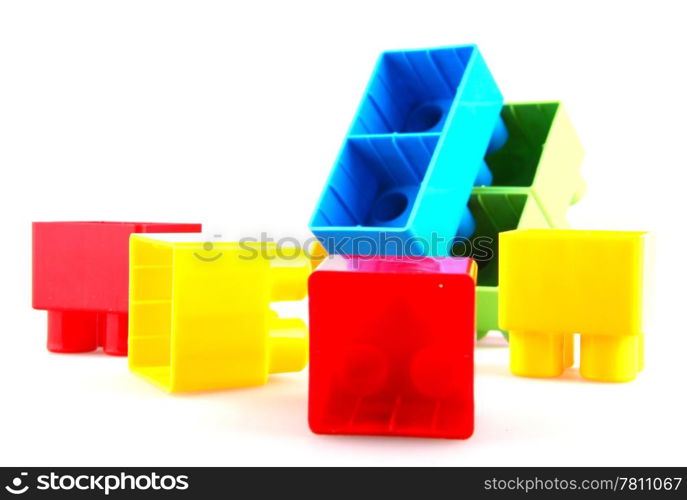 Plastic building blocks