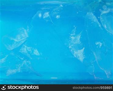 Plastic pollution in ocean.Plastic waste in water
