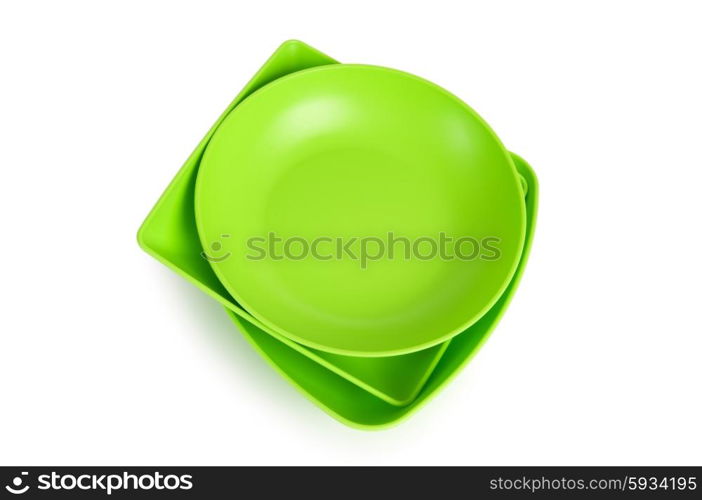 Plate isolated on the white background&#xA;