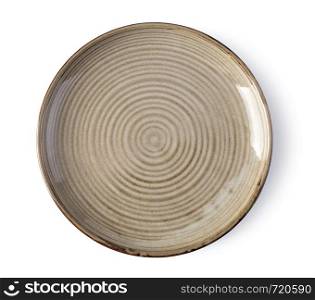 plate isolated on white background. plate