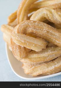 Plate of Churros