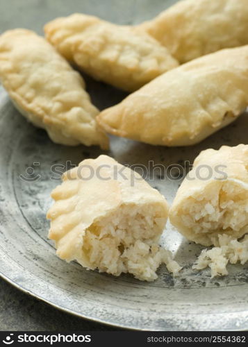 Plate of Coconut Karanji