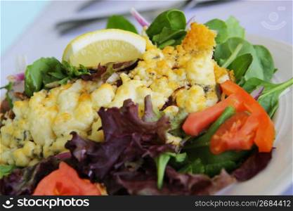 plate of salad
