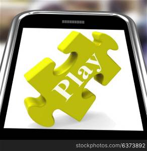 . Play Smartphone Meaning Fun And Games On Web