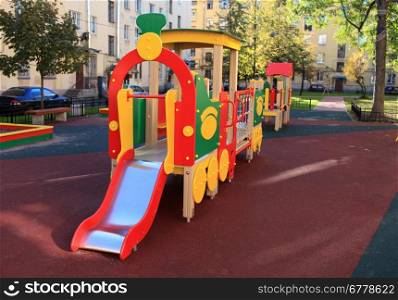 playground steam train