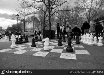 Playing Chess, Geneve Park, Switzerland