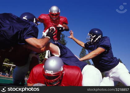 Playing Football