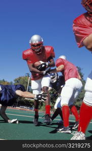 Playing Football