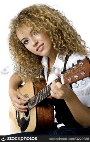 Playing Guitar