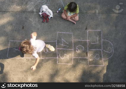 Playing Hopscotch