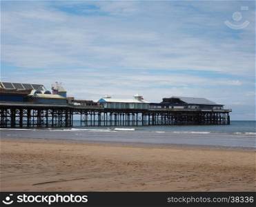 Pleasure Beach in Blackpool. Blackpool Pleasure Beach on the Fylde coast in Blackpool, Lancashire, UK