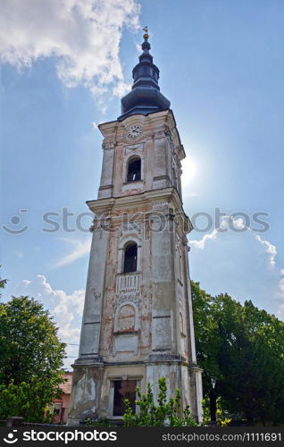 Plesivec, Slovakia, 14 May 2019 Old gothic church in Plesivec. Plesivec, Slovakia, 14 May 2019: Old gothic church in Plesivec.