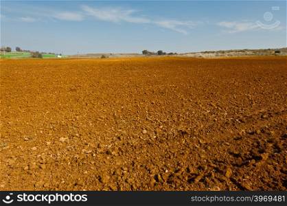 Plowed Fields in Israel