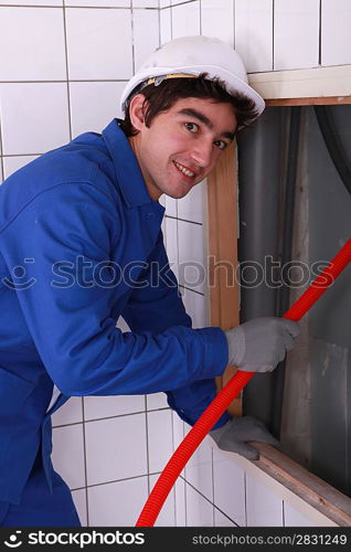 plumber happy to work