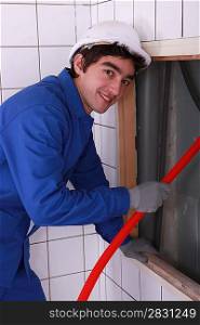 plumber happy to work
