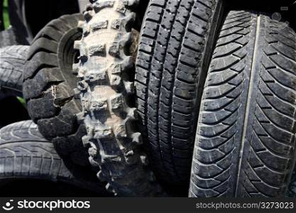 pneumatics tyres recycle ecology industry garbage