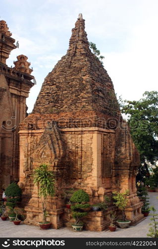 Po Nagar Cham tower in Nha Trang, Vietnam