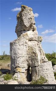 Pobiti Kamani (Standing Stones, Stone Forest) Unique Natural Rock Phenomenon, Varna, Bulgaria