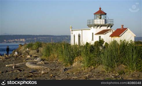 Point No Point Lighthouse in Puget Sound