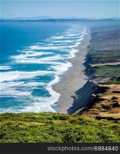 Point reyes national seashore landscapes in california
