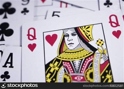poker card on dark black background. poker card on dark black background photo