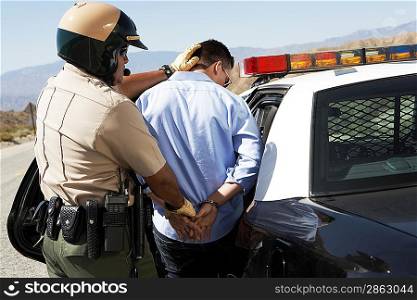 Police Arresting a Man