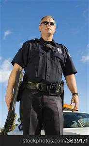 Police Officer with Shotgun
