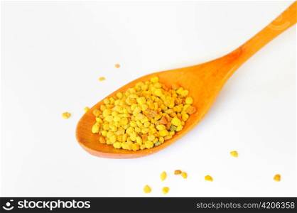 Pollen in the spoon