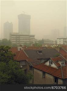 Pollution in China reaches high toxicity levels.