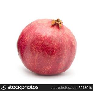 Pomegranate isolated on white background