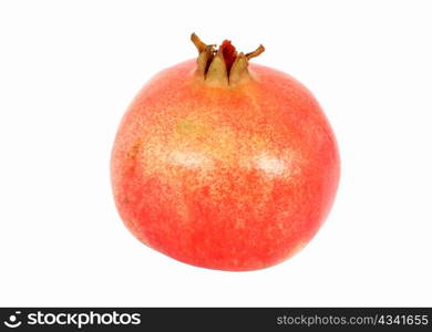 pomegranate, isolated on white, clipping path