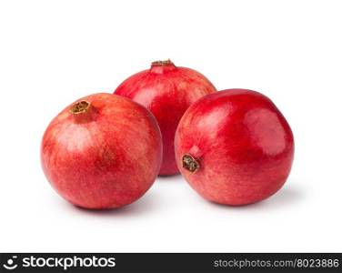 pomegranate. pomegranate isolated on white background