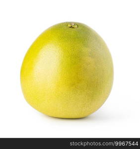 Pomelo fruit isolated on a white background. Pomelo fruit on white background