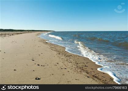 Pomeranian coast .White Sea .Russia, Arkhangelsk region.
