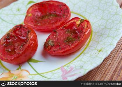 pomodori al forno - Italian stuffed baked tomatoes