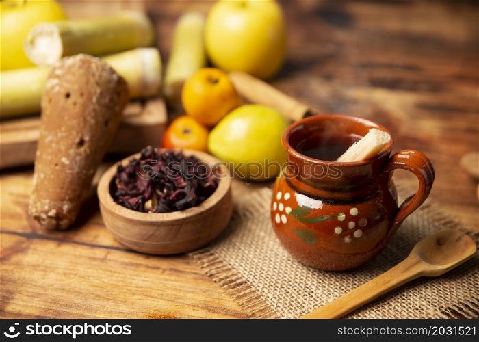 Ponche de Frutas. Christmas fruit punch is an infusion that is consumed in Mexico, traditionally during posadas and Christmas.Served in a clay cup called jarrito or cantarito