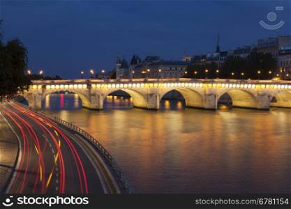 Pont Neuf and Seine, Paris, Ile de France, France