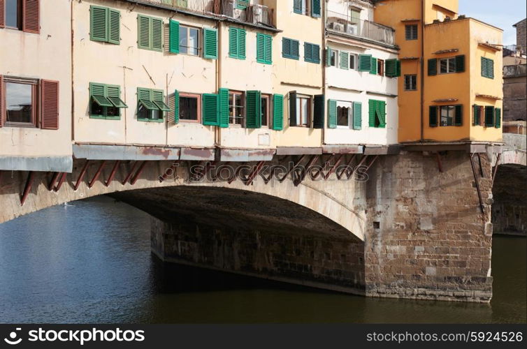 Ponte Vecchio in Florence , Italy