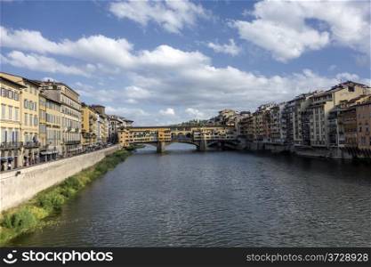 Ponte Vecchio (Old Bridge) in Florence,Italy