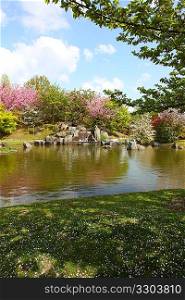 Pool in Japanese Garden