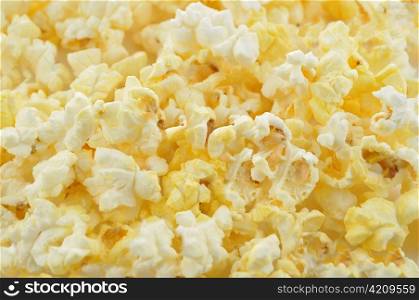 popcorn , close up shot for background