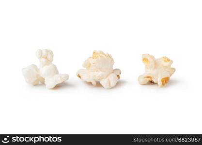 Popcorn. Popcorn isolated on white background